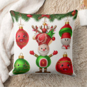 フェスティバルクリスマスオーナメント クッション (ブランケット)