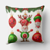 フェスティバルクリスマスオーナメント クッション (裏面)
