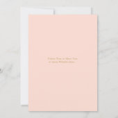 フェスティバルクリスマスオーナメント パーソナライズされた 招待状 (裏面)