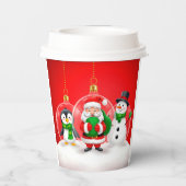 フェスティバルクリスマスオーナメント 紙コップ (裏面)