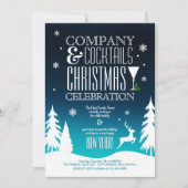 フェスティバルクリスマスカクテルパーティー 招待状 (正面)