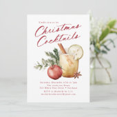 フェスティバルクリスマスカクテルホリデーパーティー 招待状 (スタンド正面)