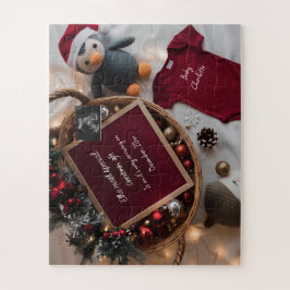 フェスティバルクリスマスカゴ妊娠の発表 ジグソーパズル