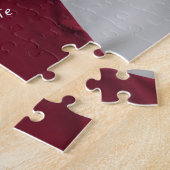 フェスティバルクリスマスカゴ妊娠の発表 ジグソーパズル (側面)