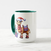 フェスティバルクリスマスカメル追加モノグラム マグカップ (正面左)