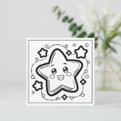 フェスティバルクリスマスカラーリングスター シーズンカード (スタンド正面)