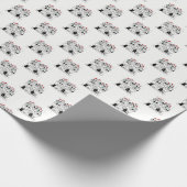 フェスティバルクリスマスカロラーズウィズスノークリスマス ラッピングペーパー (角)