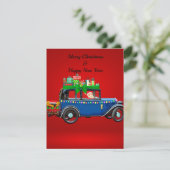 フェスティバルクリスマスカー サンキューカード (スタンド正面)