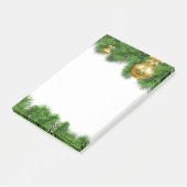 フェスティバルクリスマスガーランドリースポストイットノート ポストイット (アングル)