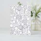 フェスティバルクリスマスキッズカラーリングカード カード (スタンド正面)