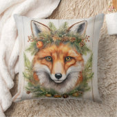 フェスティバルクリスマスキツネ クッション (ブランケット)