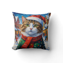 フェスティバルクリスマスキャットinサンタハット