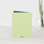 フェスティバルクリスマスキャンディの追加メッセージ シーズンカード (裏面)