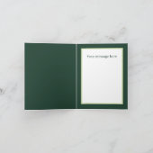 フェスティバルクリスマスキャンディの追加メッセージ シーズンカード (内部)