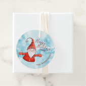 フェスティバルクリスマスキュート格言カスタムハッピーホリデイズ フェイバータグ (インサイチュ)