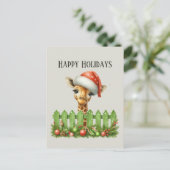 フェスティバルクリスマスキリン追加メッセージ シーズンポストカード (スタンド正面)