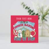 フェスティバルクリスマスクッキーベーキングパーティー 招待状 (スタンド正面)