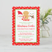フェスティバルクリスマスクッキー交換パーティー 招待状 (スタンド正面)
