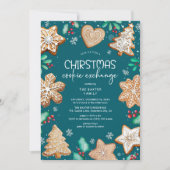 フェスティバルクリスマスクッキー交換パーティー 招待状 (正面)