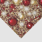 フェスティバルクリスマスグリッターパター 薄葉紙 (詳細)