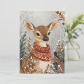 フェスティバルクリスマスグリーティングカードクリスマスディアー シーズンカード (スタンド正面)