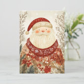 フェスティバルクリスマスグリーティングカードサンタクロース シーズンカード (スタンド正面)