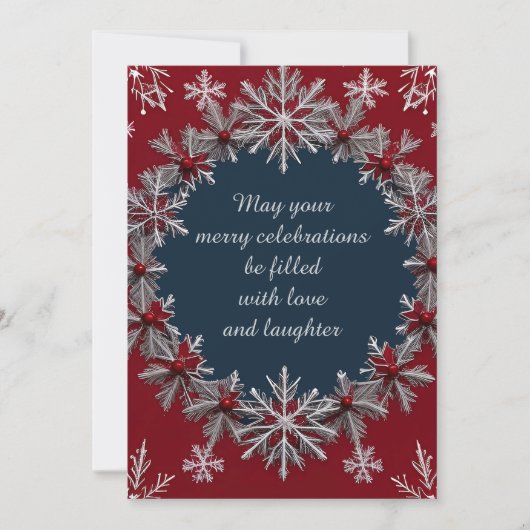 フェスティバルクリスマスグリーティングカード シーズンカード (正面)