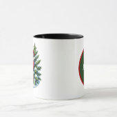 フェスティバルクリスマスコアサンタアドモノグラム マグカップ (中央)