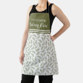 フェスティバルクリスマスサイプレスパターンホリデー エプロン (インサイチュ)