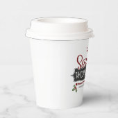 フェスティバルクリスマスサンタのワークショップパーティー 紙コップ (右)