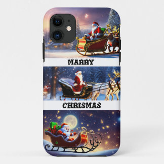 フェスティバルクリスマスサンタアイフォンケース iPhone 11 ケース