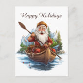 フェスティバルクリスマスサンタカヌー追加文字 シーズンポストカード (正面)