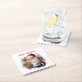 フェスティバルクリスマスサンタ ペーパーコースター (インサイチュ)