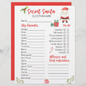 フェスティバルクリスマスシークレットサンタホリデイ (正面/裏面)