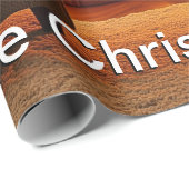 フェスティバルクリスマスシーンのギフト ラッピングペーパー (ロールコーナー)