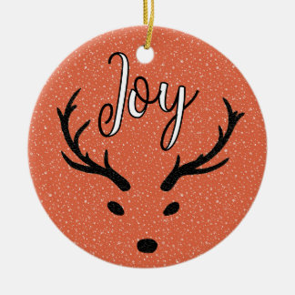 フェスティバルクリスマスジョイカスタムズファミリーフォトホリデー セラミックオーナメント