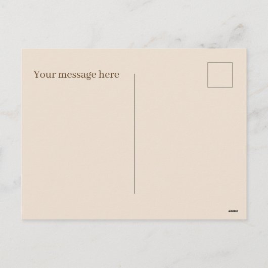 フェスティバルクリスマスジンジャーパンのパン屋 シーズンポストカード (裏面)