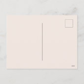 フェスティバルクリスマスジンジャーパンの水色 シーズンポストカード (裏面)