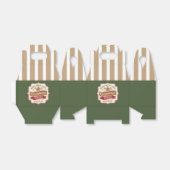 フェスティバルクリスマスジンジャーパンパーティー フェイバーボックス (折り畳みなし)