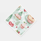 フェスティバルクリスマススイーツ スタンダードランチョンナプキン (角)