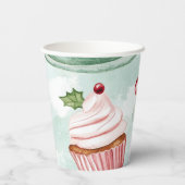 フェスティバルクリスマススイーツ 紙コップ (裏面)