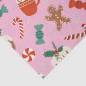 フェスティバルクリスマススイートトリートパターン 薄葉紙 (詳細)