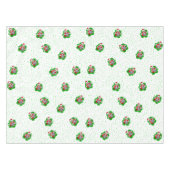 フェスティバルクリスマススケルトンブライト（ばちゃばちゃ）跳ねるドット テーブルクロス (正面(横))