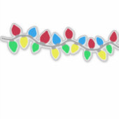 フェスティバルクリスマスストリングライト シール (正面)