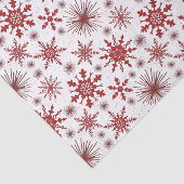 フェスティバルクリスマススノーフレークとキラキラ 薄葉紙 (詳細)