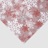 フェスティバルクリスマススノーフレークホリデーパーティティッシュ 薄葉紙 (詳細)
