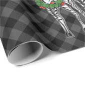 フェスティバルクリスマスゼブラス、クリスマスリース、グレープライド ラッピングペーパー (ロールコーナー)