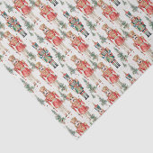 フェスティバルクリスマスタイルのナツクラッカーの水色 薄葉紙 (詳細)