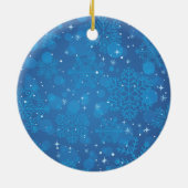 フェスティバルクリスマスダシュンドッグ セラミックオーナメント (裏面)