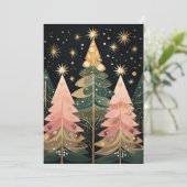 フェスティバルクリスマスツリーのグリーティングカード シーズンカード (スタンド正面)